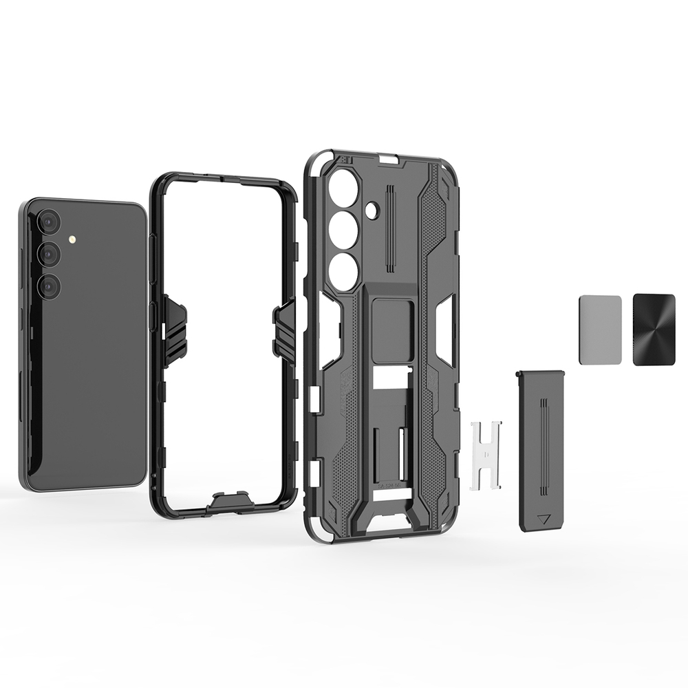 Противоударный чехол с подставкой Transformer для Samsung Galaxy S24