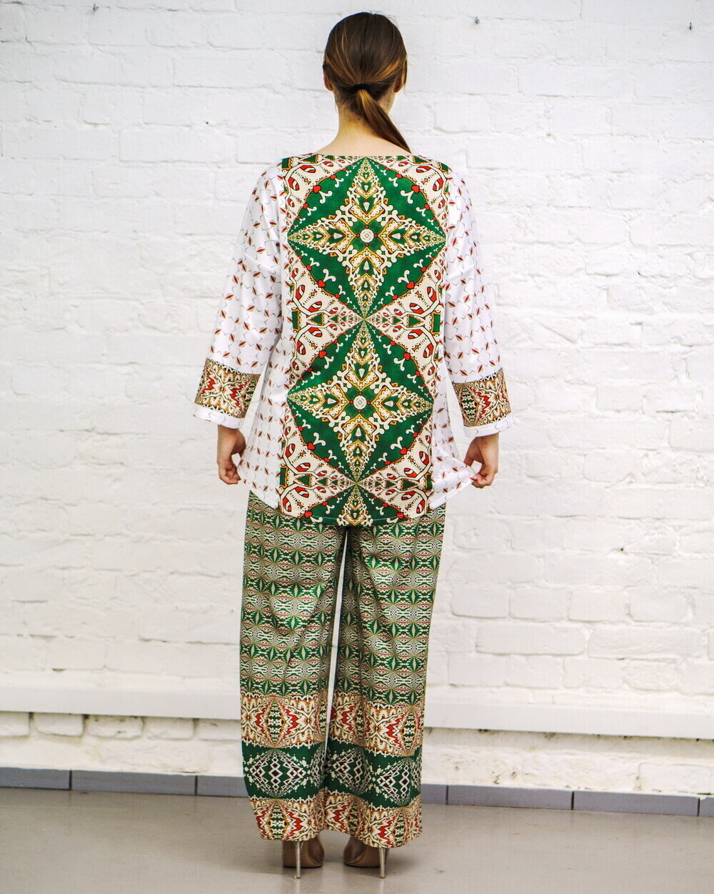 Комплект (туника и брюки) "Русский орнамент"