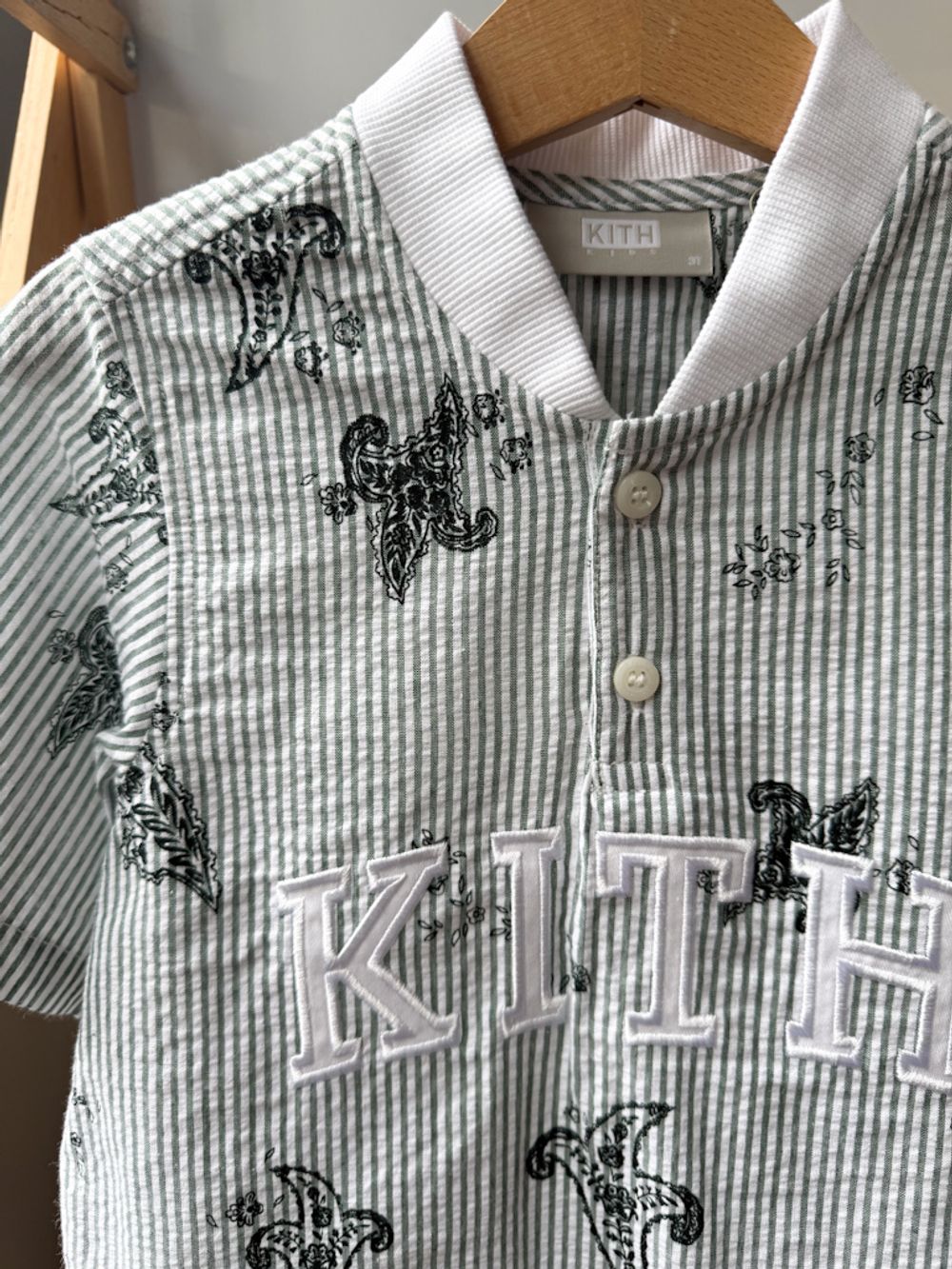 Хлопковая рубашка Kith, 98