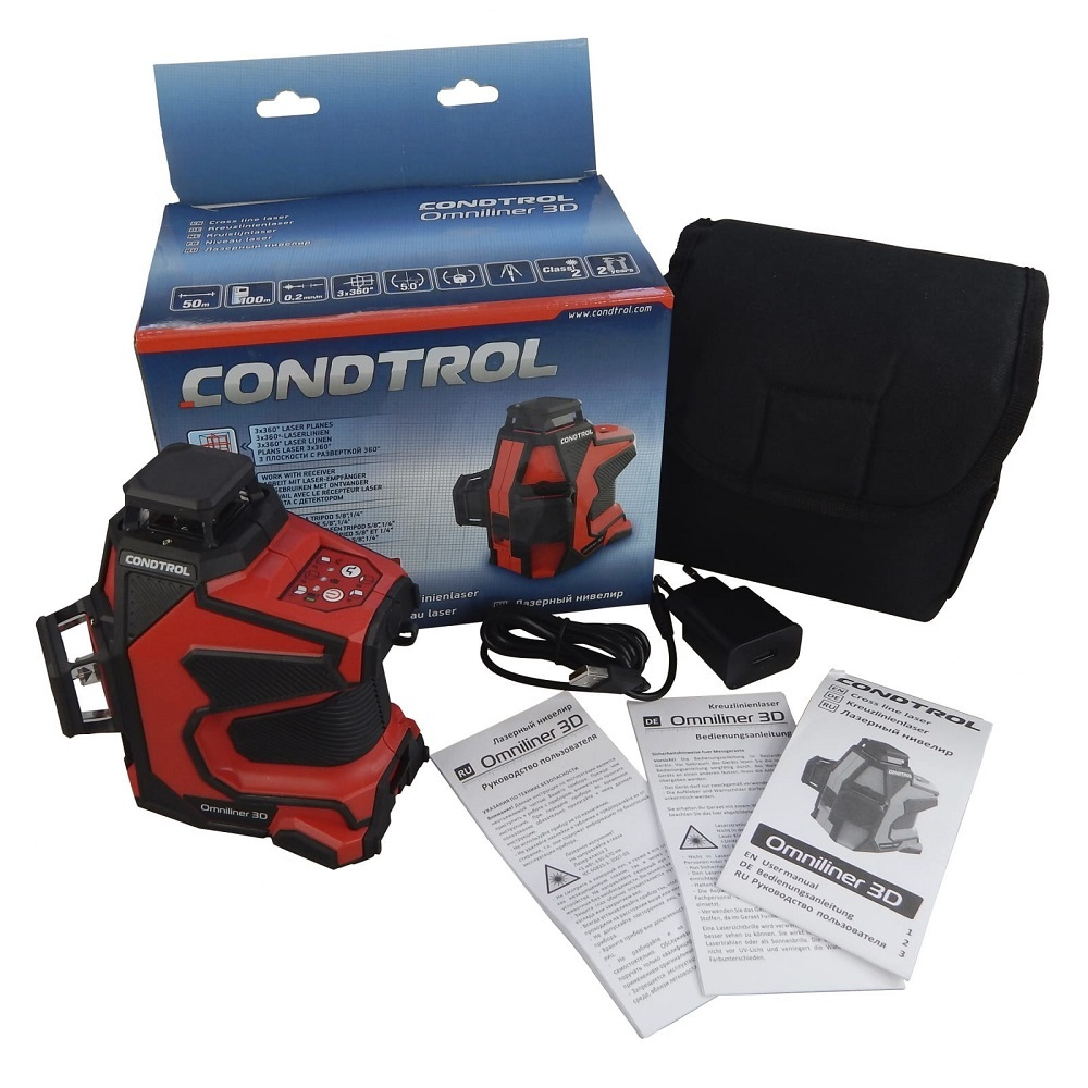 Лазерный уровень CONDTROL Omniliner 3D 1-2-129