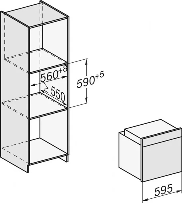 Духовой шкаф Miele H 7460 B OBSW