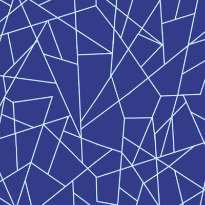 геометрический паттерн синий