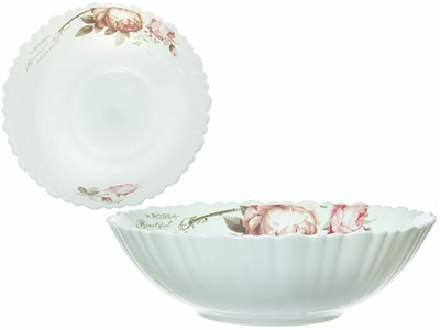 Салатник 800мл 20см Чайные розы (78919)