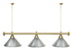 Лампа STARTBILLIARDS 3 пл. (плафоны золотые,штанга золотая,фурнитура золото)