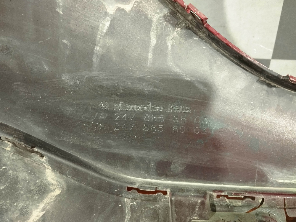 Бампер передний Mercedes GLA (H247) 20-нв Б/У Оригинал A2478858803