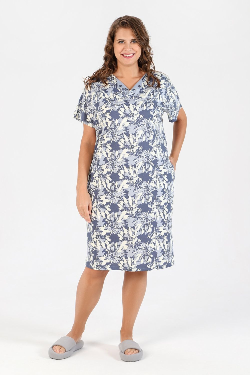 Туника Шармель-1 Виотекс СЕРЫЙ