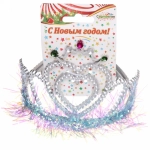 Корона карнавальная «Блеск», цвета в ассортименте