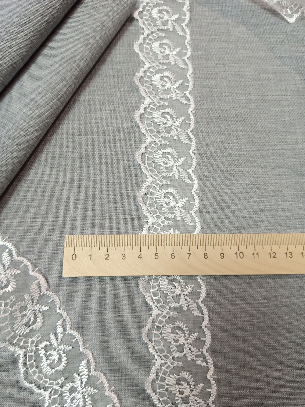 Кружево капрон 4,5 см*9,14м