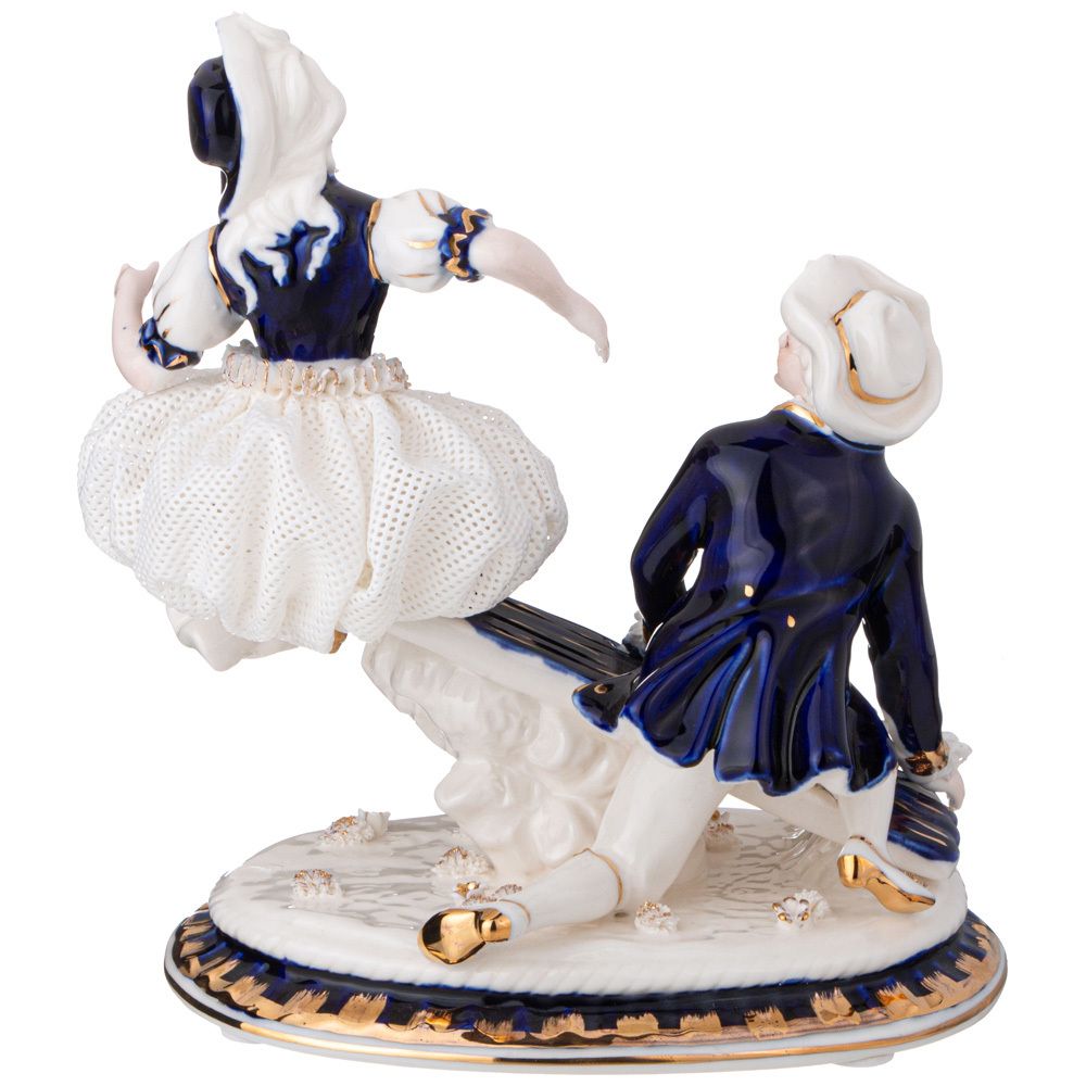 СТАТУЭТКА LEFARD BLAU WEISS "ВЛЮБЛЕННАЯ ПАРА" 15,5*12*16,5 СМ (КОР=12ШТ.)