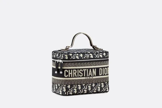 Косметичка Dior Diortravel темно-синий