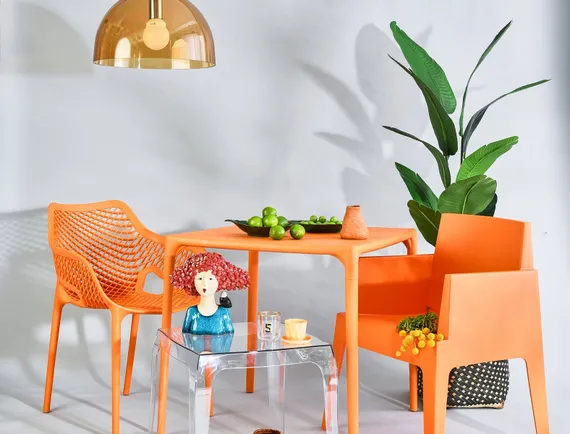 Уличное кресло Air XL оранжевое