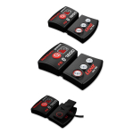 LENZ комплект носки с системой подогрева 1065 HEAT SOCK 4.1 TOE CAP + аккумуляторы 1320 HEAT PACK 1200 (БЕЗ BLUETOOTH)RCB 1200 (Цвет Black/Red )