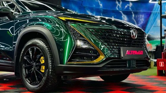 Carbins Color PPF British Green SP 16C зеленая цветная полиуретановая защитная антигравийная пленка