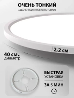 Natali Kovaltseva Люстра, Без цоколя, LED, 30 Вт