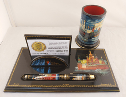 Набор письменный настольный "Москва Златоглавая" худ. Макарычев