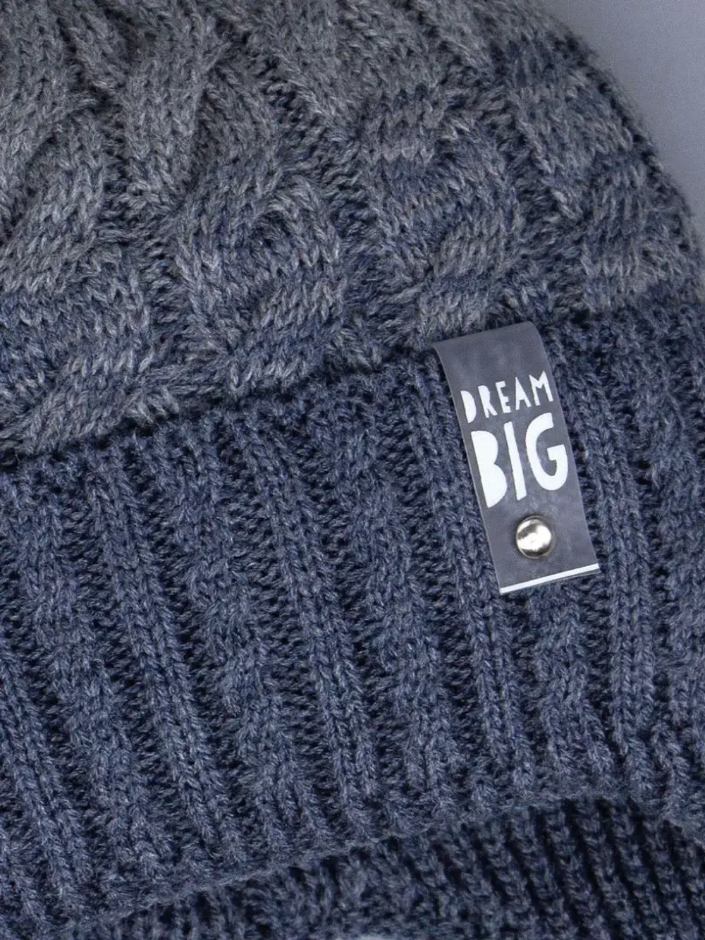 Шапка для мальчика осенняя на завязках