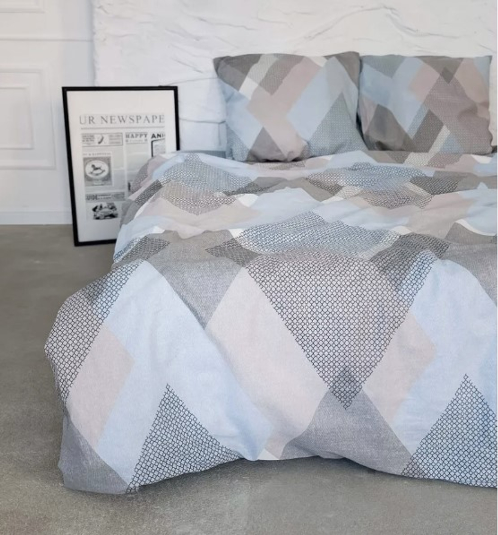 КПБ 2 сп с простыней на рез. 140х200 БЯЗЬ "ББ6"