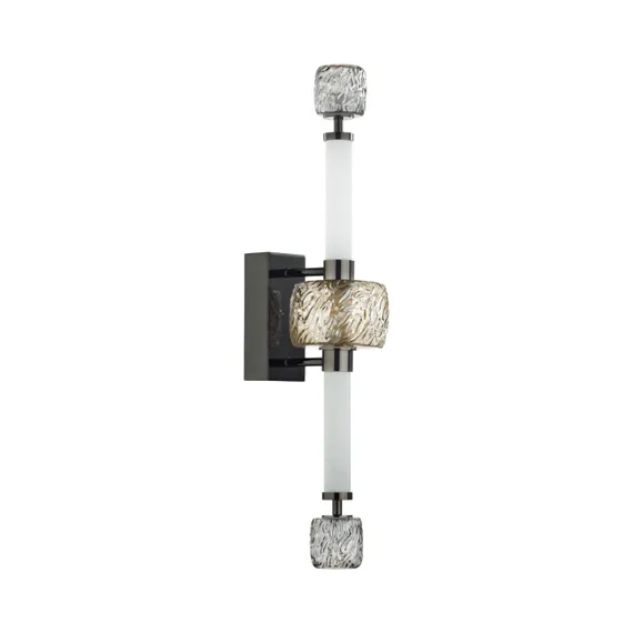 5427/28WL L-VISION ODL_EX24 000 черный хром/белый/дымчатый/коньячный/металл/стекло/акрил Бра LED 28W 3000K KLIFF