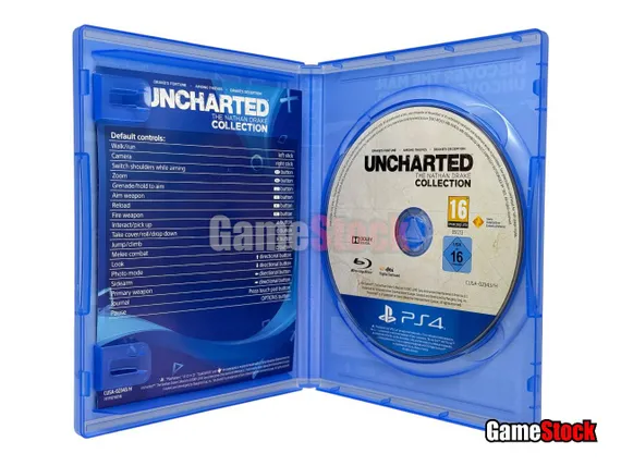 PS4 Uncharted: The Nathan Drake Collection Б/У CUSA-02343 (Русские субтитры)