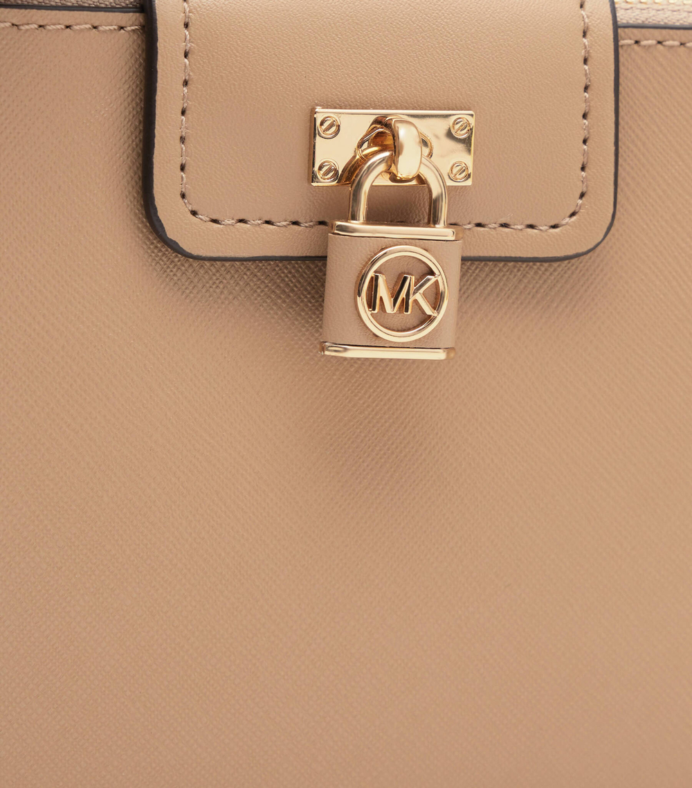 кожаная сумка-мессенджер Michael Kors - коричневый(32S3GR0C1L)