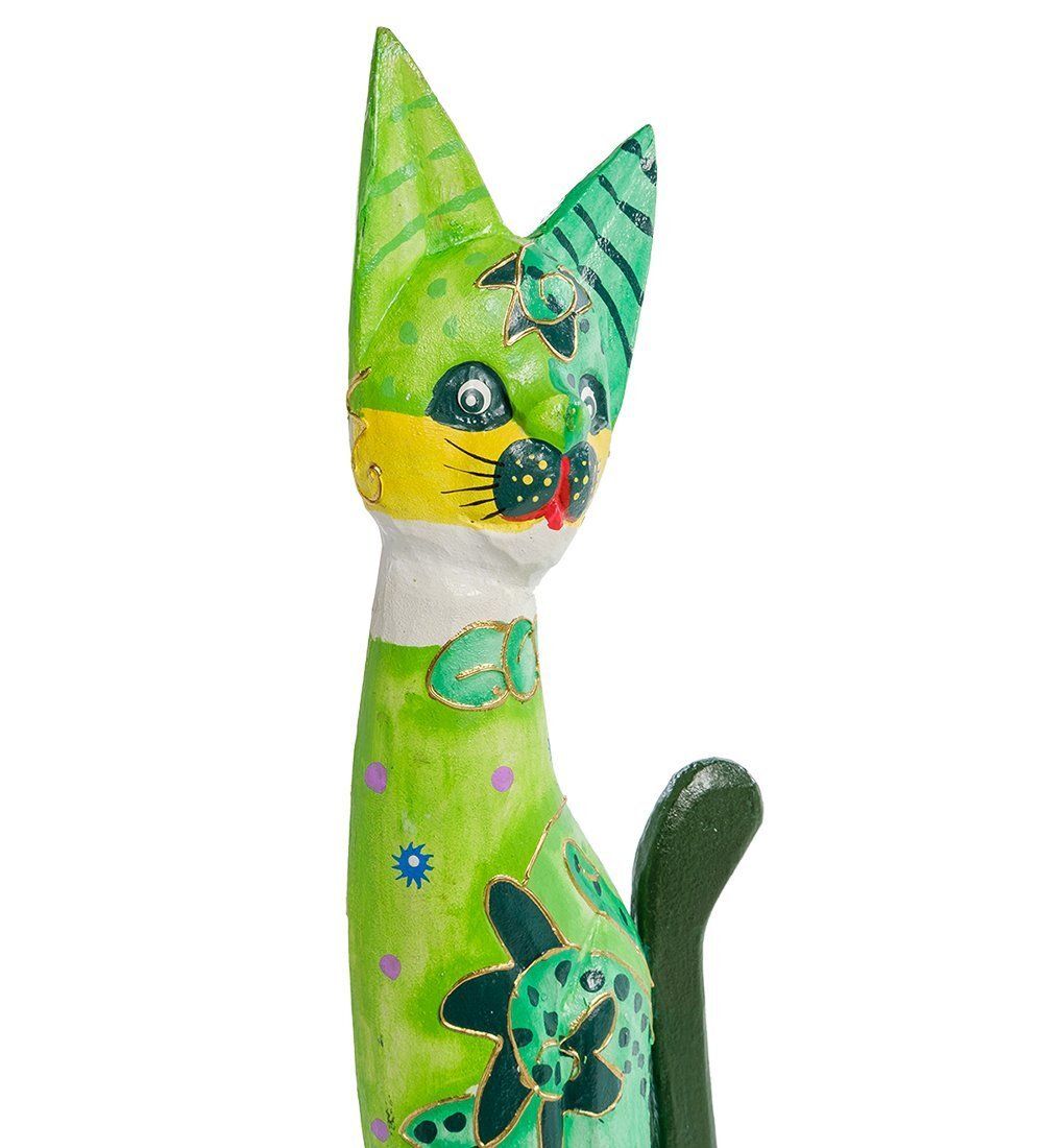 99-285 Статуэтка «Кошка» 60 см (албезия, о.Бали)