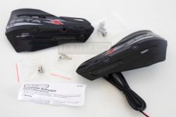 ZE72-3506. Flaps. XC Protectors With Smoke Flasher Black. Handguard ZETA