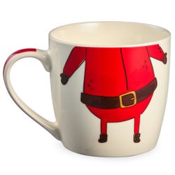 НАБОР ПОСУДЫ LEFARD "ДЕД МОРОЗ" 2 ПР. (КРУЖКА 360МЛ, САЛАТНИК 500МЛ)