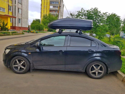 Автобокс Way-box Lainer 460 на Chevrolet Aveo седан