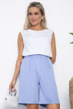 Костюм с шортами Мерано (бело-голубой) К15339-5М LT Collection