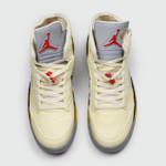 Кроссовки Air Jordan 5 x Off-White Sail