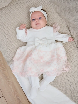 Конверт на выписку зима для новорожденных девочек