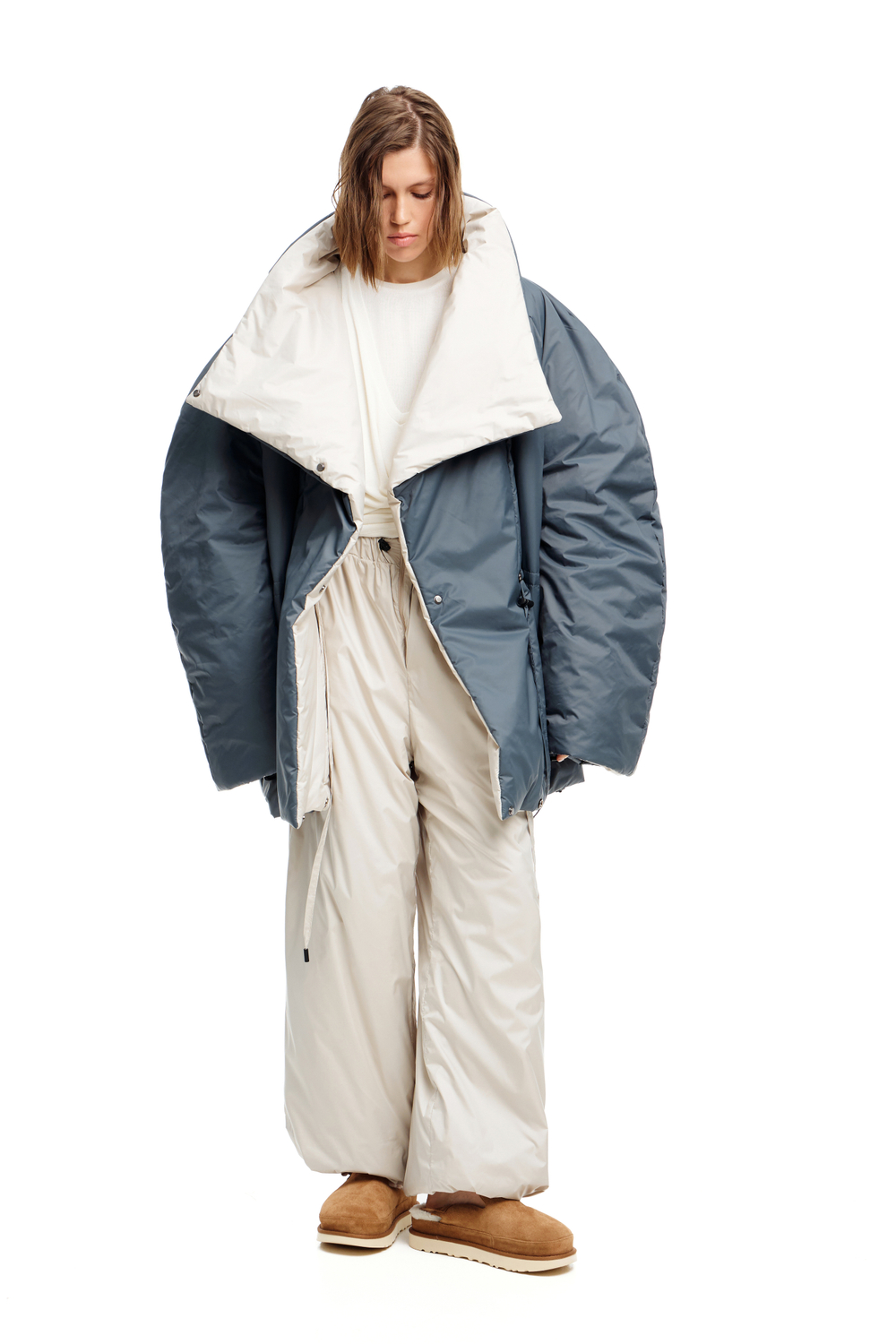 Пуховик двусторонний CHOICE MIDDLE Chocolate (без капюшона)