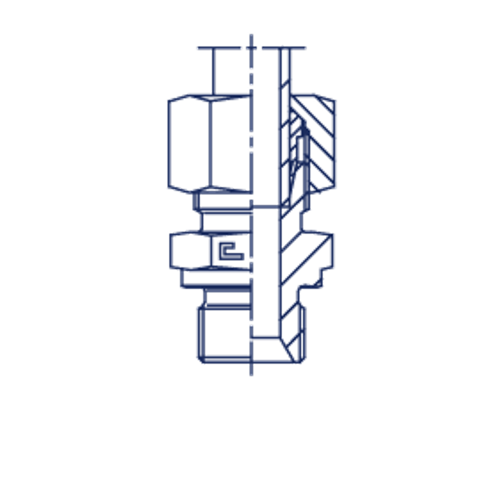 Штуцер FB DL15 BSP 1/2" (в сборе)