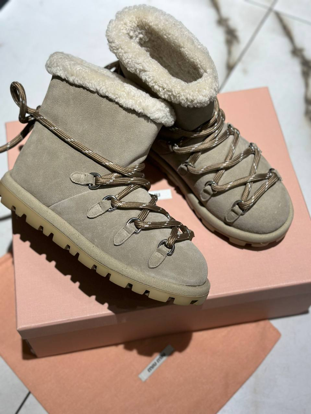Ботинки MIU MIU