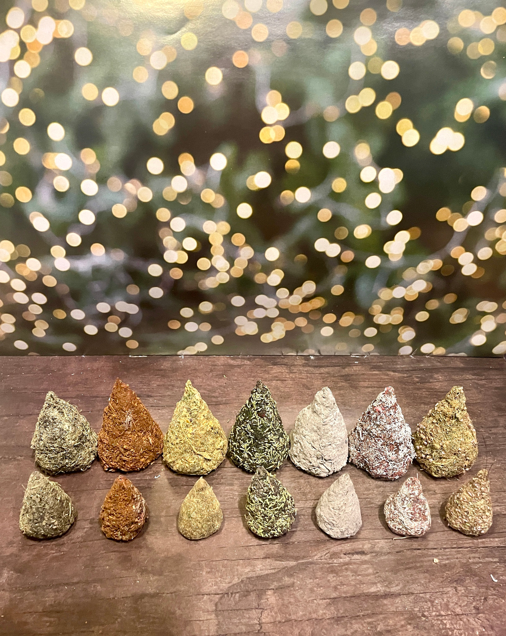 Свечи. Шаманский набор mini. Исцеление родовой системы. 7 свечей mini + ПОДАРОК