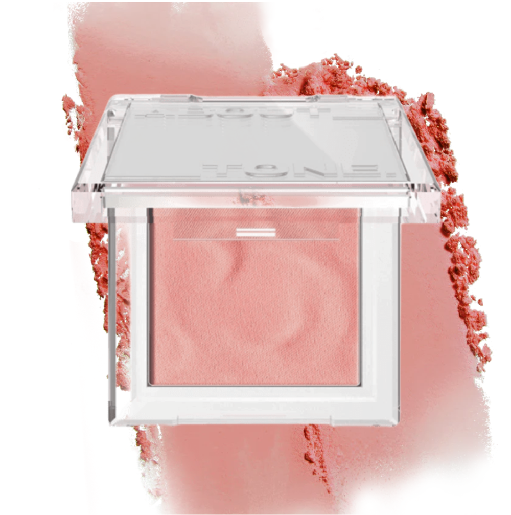 ABOUT TONE Пудровые румяна Fluffy Wear Blusher 04 Charming Rose