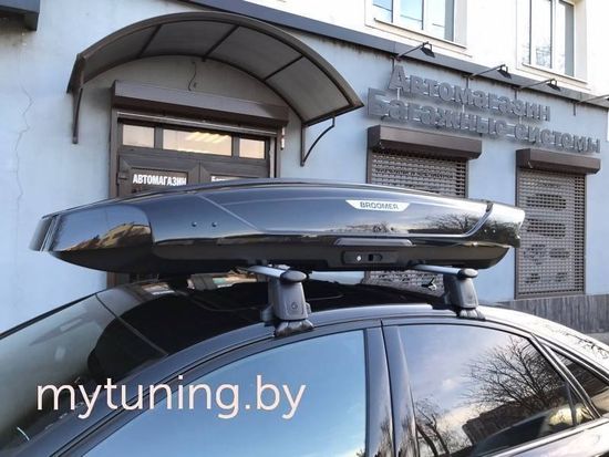 Автобокс Broomer Venture LS (450 л.)  АБС/ПММА (Черный глянец)