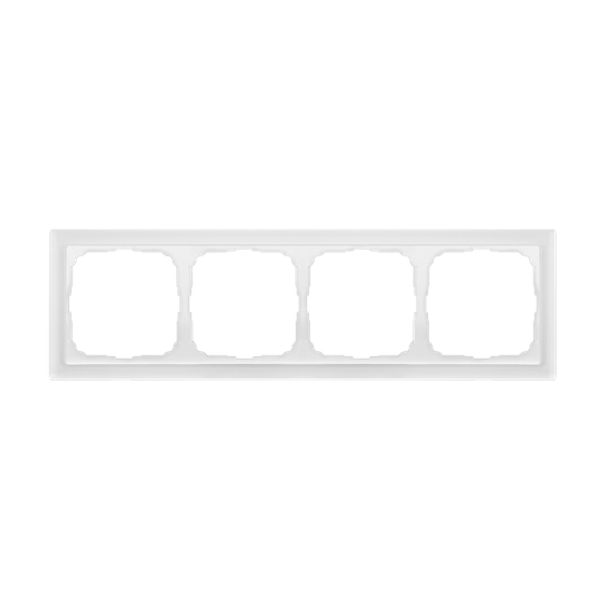 Рамка 4-м ArtGallery Pure органич. стекло бел. SE GAL320104