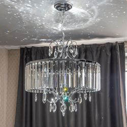 Citilux Инга CL335181 Люстра подвесная хрустальная Хром