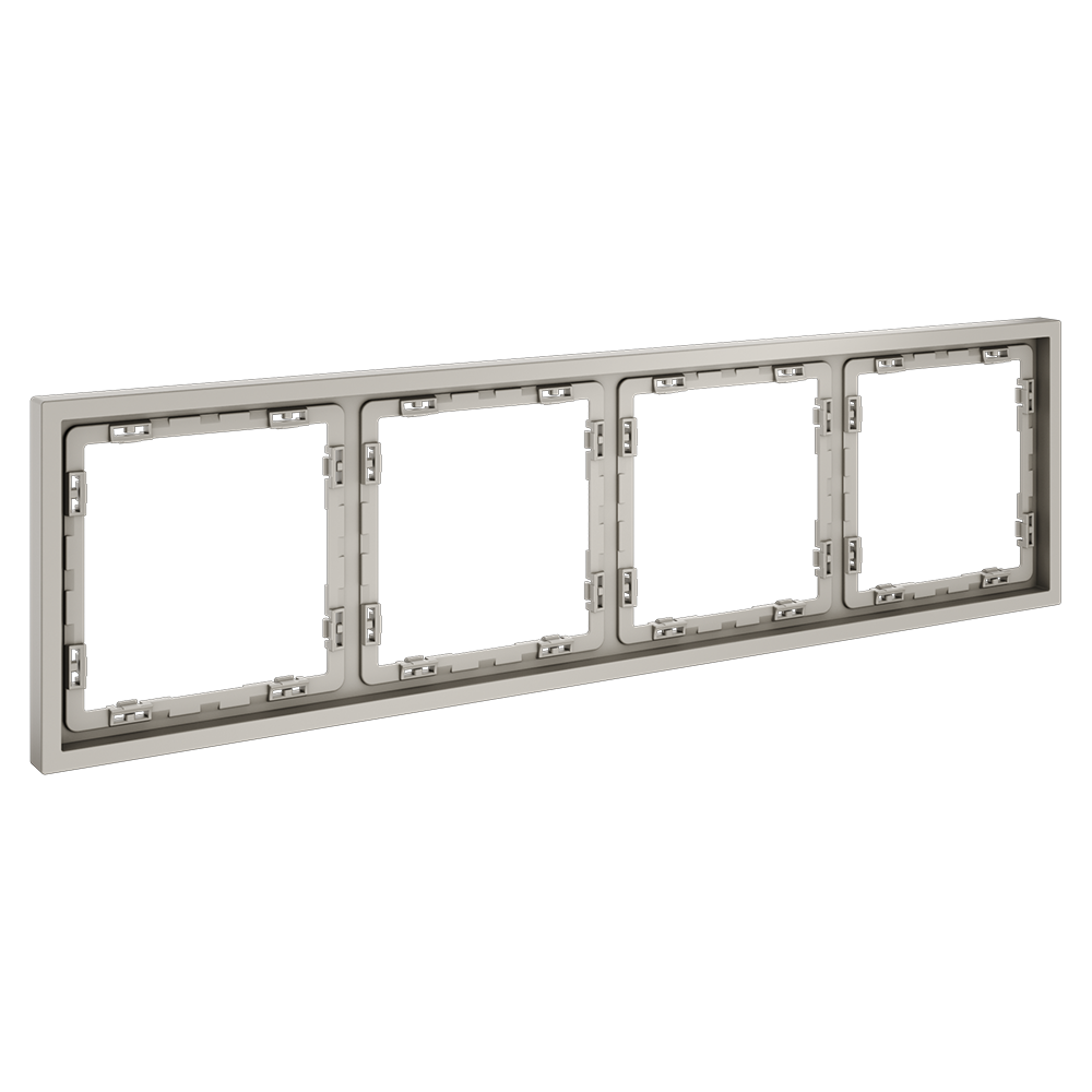 Рамка пластиковая VOLTUM S70 на 4 поста, (кашемир)