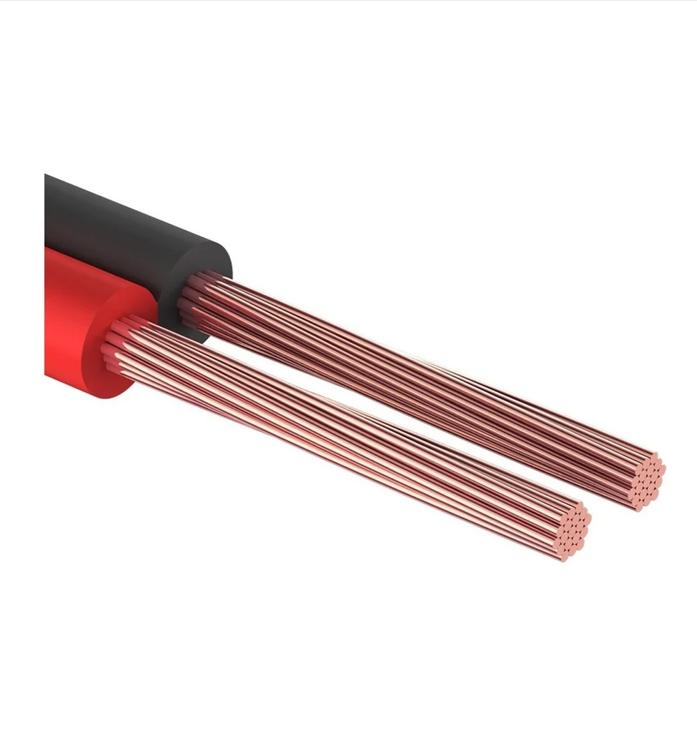 Кабель акустический 2х1.5мм-100м Красный/черный BosMini