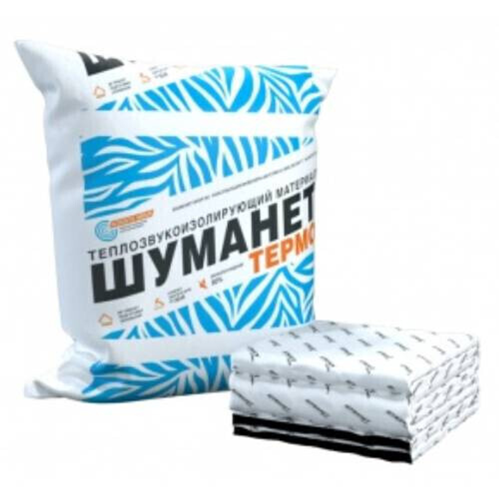 Мат звукоизоляционный Шуманет Термо 7000х1400х9 мм
