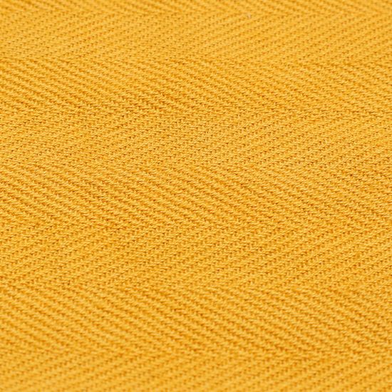 Набор кухонных полотенец с контрастным кантом горчичного цвета из коллекции trendy ruffles, 50х70 см