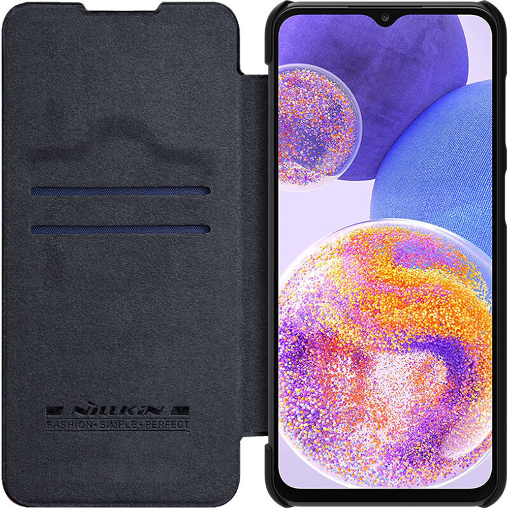 Кожаный чехол-книжка Nillkin Leather Qin для Samsung Galaxy A23