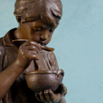 Кабинетная скульптура «LA BONNE SOUPE» / «Отличный суп»