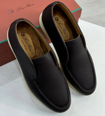 Лоферы Loro Piana с меховой стелькой