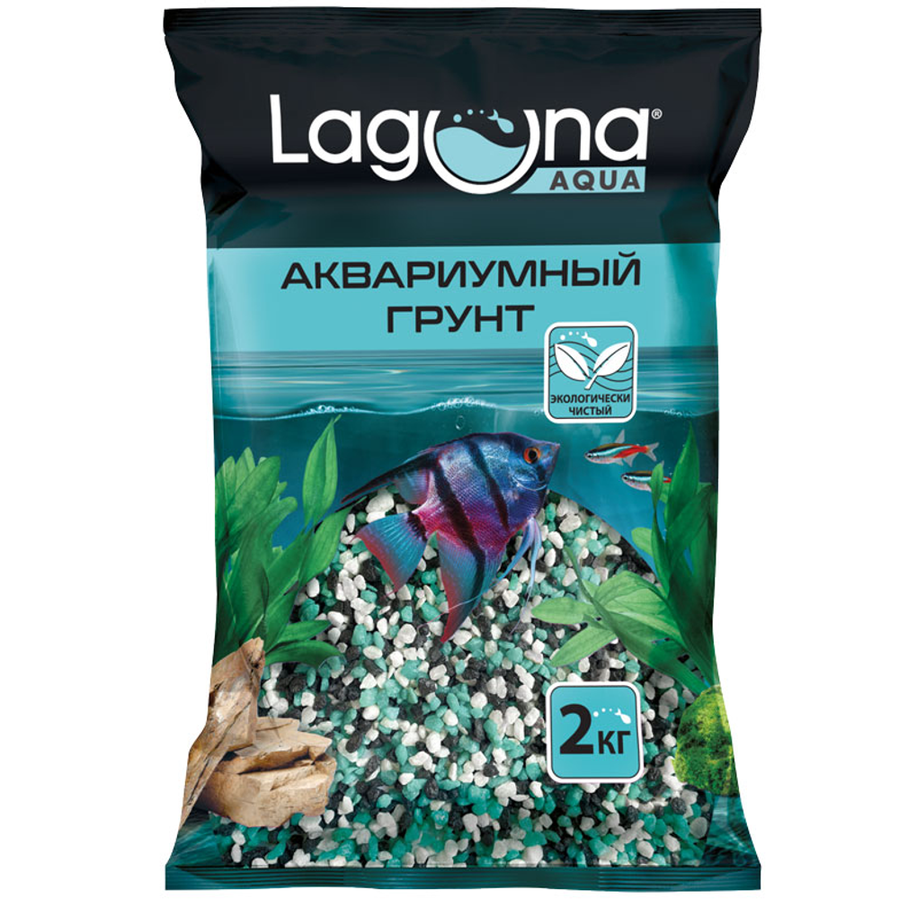 Грунт "лагуна", 5-10мм, 2кг, laguna