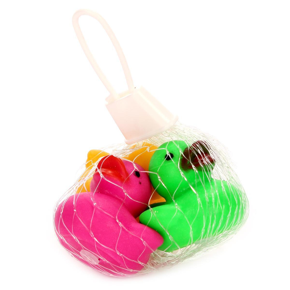 Набор игрушек для купания "Утки" 3шт. RT-129/RT-131