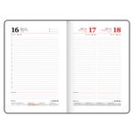 Ежедневник датированный 2025, А5, 138x213 мм, BRAUBERG "Bond", под кожу, зеленый/салатовый, 115768