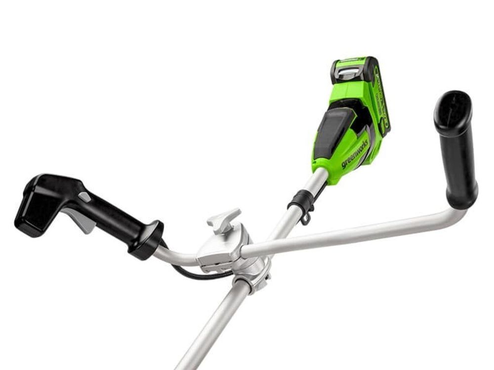 Аккумуляторный триммер Greenworks GD40BCBK4, 40v, 40 см, (2105707UB), с аккумулятором 4 А·ч и зарядным устройством